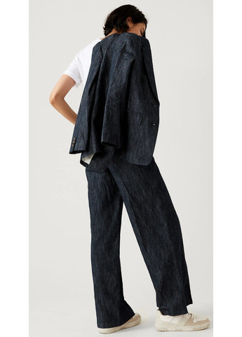 Женские классические брюки (55667) L Темно-синие M&S (287196162)