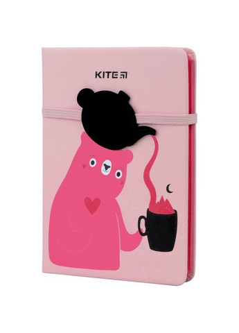 Блокнот Pink Bear, B6, в клітинку, 96 листів, рожевий () Kite K22-464-1 (328448615)
