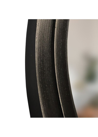 Дзеркало ростове капсула в дерев’яній рамі Ясен чорний, 1700, 700 Luxury Wood (369546965)