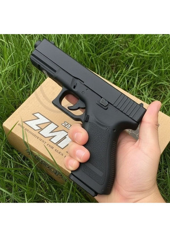 Детский пистолет Глок ZM17 Glock 18C Задержная задержка, полная разборка, шарики 6 мм Galaxy (363319818)