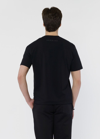Черная футболка унисекс черная Arber T-SHIRT FF19