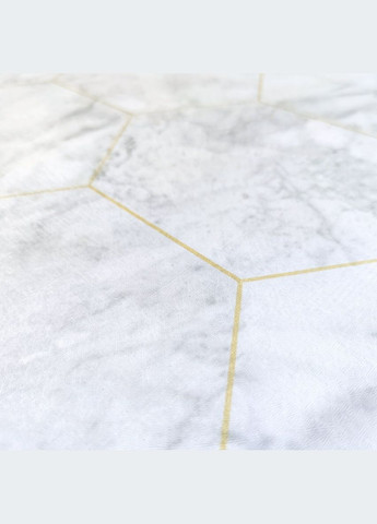 Самоклеюча плівка SW-00001212 Сірий мармур золоті стільники 0,45х10м Sticker Wall (298285112)