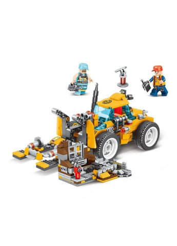 Конструктор 2в1 Бульдозер і вилковий навантажувач (ДК-15) No Brand (349824476)