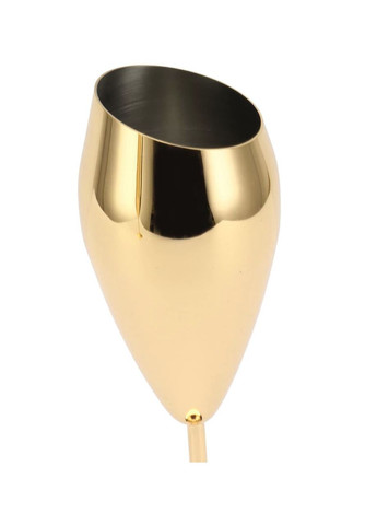 Келих для шампанського Martin 215 мл золото кольору із нержавіючої сталі REMY-DECOR (266138072)