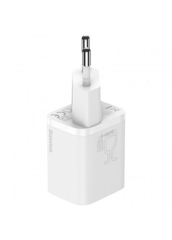 Зарядний пристрій (CCSP020102) Baseus super si quick charger 1c white (268144215)