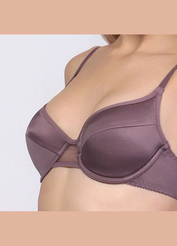 Кофейный бюстгальтер на косточках Elita с косточками