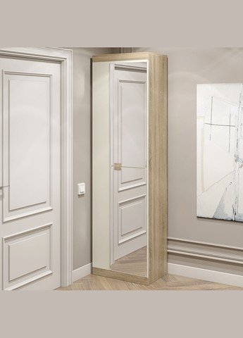 Шкаф распашный Соната-600 с зеркалом (EVR-2633) Еверест (324066596)