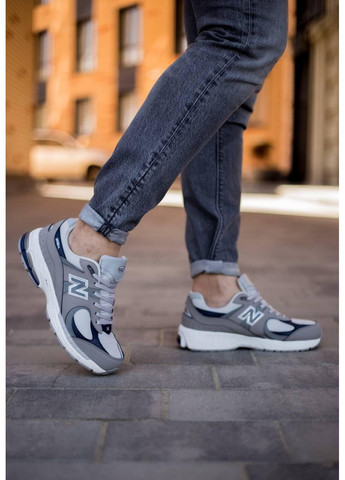 КРОСІВКИ ЖІНОЧІ NEW BALANCE 2002R GREY BLUE НЬЮ БЕЛАНС 2002R No Brand сірі демісезони (367169719)