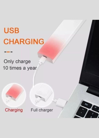 Світлодіодний LED - світильник з датчиком руху на акумуляторі планка - смужка 30см 40LED, зарядка від USB No Brand (303916087)