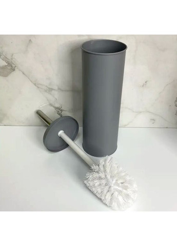 Йорж для туалету металевий сірий Tuba 51602 Fenix (366239670)