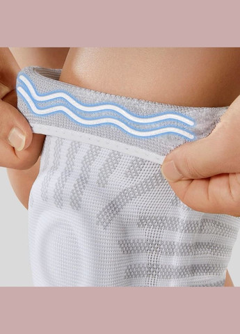 Бандаж для коліна сірий, розмір XL, окружність коліна 39-45 см Umay (308845147)