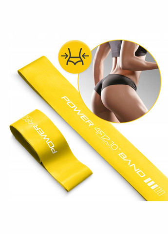 Резинка для фітнесу Mini Power Band 0.8 мм 5-10 кг Yellow () 4FIZJO P-5907222931608 (275096450)