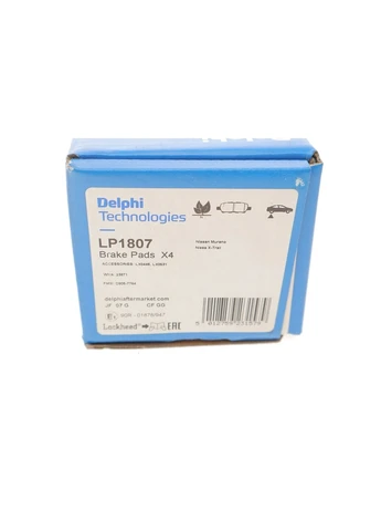Комплект тормозных колодок LP1807 Delphi (332797380)