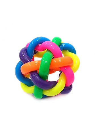 Мячик "Разноцветная плетёнка" (CL992A) Qunxing Toys (293484689)
