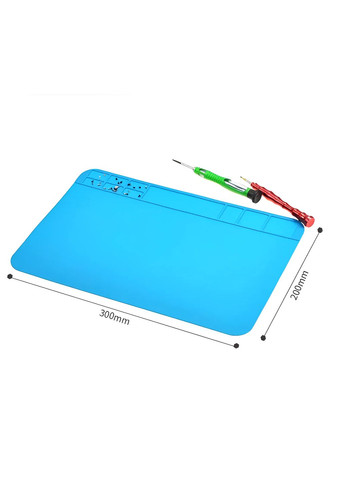 Силіконовий килимок для ремонту електроніки No Brand (327400433)