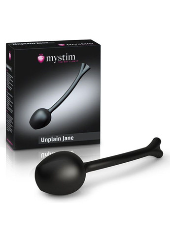 Вагінальні кульки для міостимуляції Unplain Jane тренажер для м'язів Кегеля Mystim (298572683)