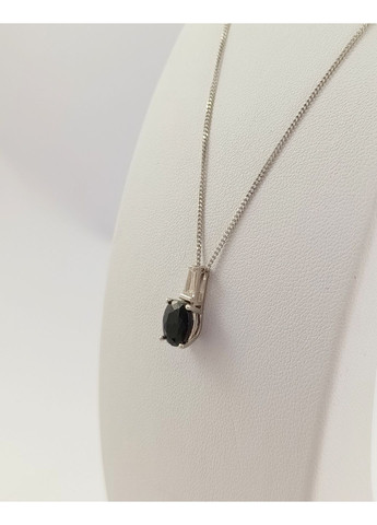 Срібне кольє з сапфіром ПК1000-сф Shatlen Кольє (359472234)