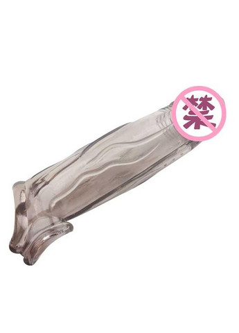 Тілесна насадка для збільшення пеніса - 17*4 см No Brand (368893385)