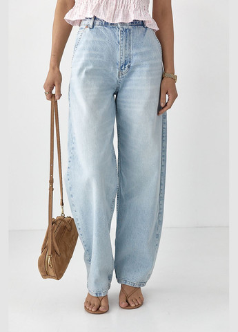 Однотонні джинси Baggy Lurex - (330357618)