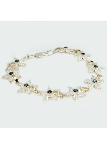 Серебряный браслет с напайками из золота Silver Style (367112781)