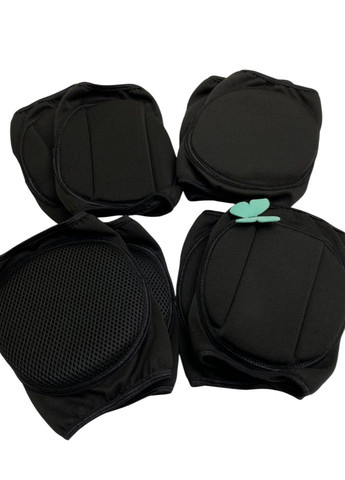 Наколенники для танцев со сменными вставками 8 ммЧерные PF (340424786)