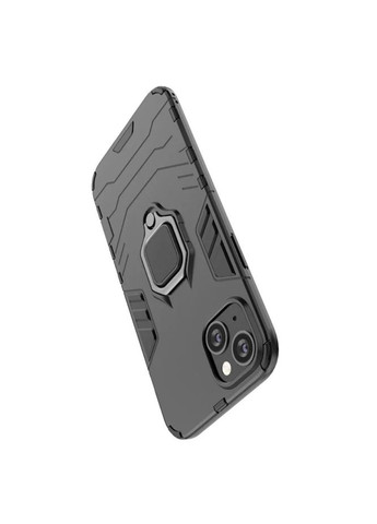 Чехол бампер Ring Armor для Apple iPhone 15 Black Primolux (272107566)