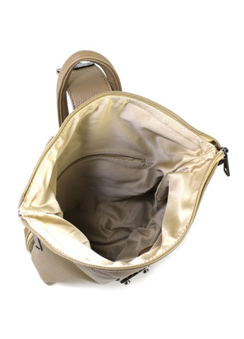 Жіноча сумка-рюкзак 0-178156-1 темно-бежевий Voila (364485841)