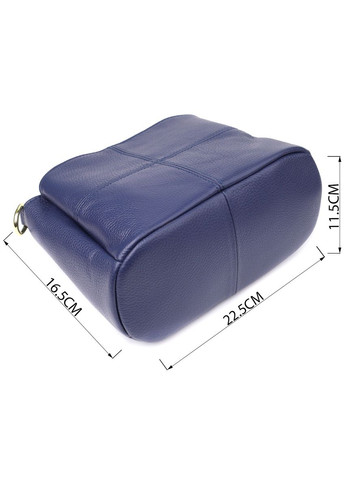 Жіноча сумка з натуральної шкіри з трьома відділеннями 22976 Vintage (348358962)