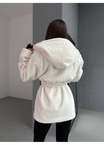 Женская шуба с капюшоном свободного кроя. MonCher (369733375)