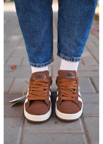 Білі Осінні кросівки чоловічі adidas campus 00s brown адідас кампус No Brand