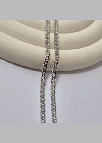 Срібний плоский ланцюжок ланцюг Ромб плоский см срібло 925 проби Родоване 3.10г 811р2/40 No Brand (307289198)