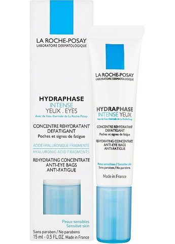 La Roche-Posay Концентрированный увлажняющий гель вокруг глаз Hydraphase HA Eyes 15ml (2-498467) — Крем, Франция (369796558)
