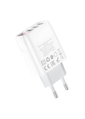 Зарядний пристрій Easy charge digital display charger C93A 3USB сам блок Hoco (279554604)