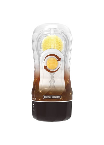 Мастурбатор із жовтою кулькою Pretty Love "Stellar" LyBaile (300091069)