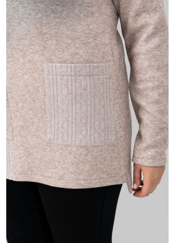 Туника прямого силуэта Таис из ангоры и трикотажа косичка All Posa (ap102133p) A'll Posa (360919911)