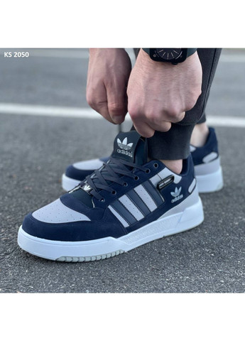 КРОСІВКИ ЖІНОЧІ ADIDAS FORUM BLUE GRAY АДІДАС ФОРУМ No Brand сірі демісезони (367177158)