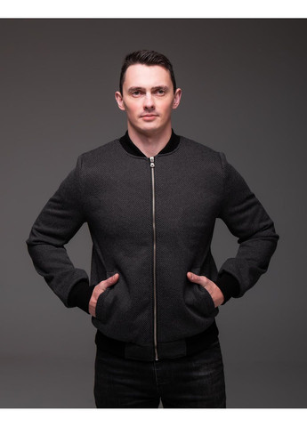 Бомбер чоловічий бейсбольний на блискавці (359377971)