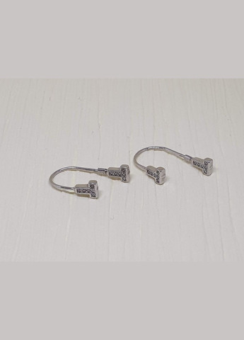 Срібні сережки 64907 No Brand (296660883)