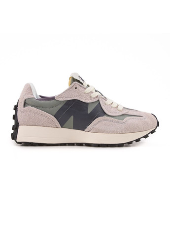 Сірі Осінні кросівки чоловічі new balance 327 beige grey black нью беланс 327 No Brand