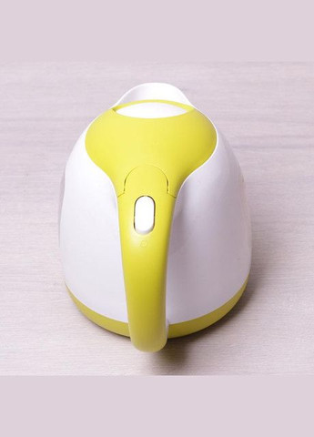 Електрочайник білий з салатовим на 1 л KM-1719A Kamille (337093460)