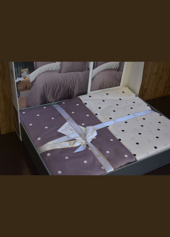 Постельное белье Cotton 160x220 см Point Lilac First Choice (318387072)