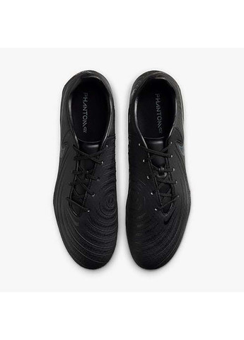 Черные мужские бутсы phantom gx ii academy fg/mg черный Nike