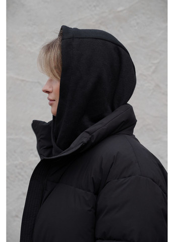 Теплая Шапка Капюшон Капор Текстильный На Флисе Mathilda Without (364670578)