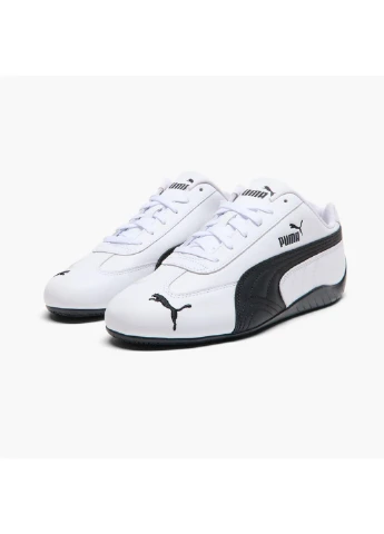 Белые демисезонные кроссовки speedcat full lthr white 405449-03 Puma