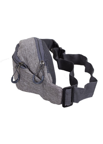 Мужская текстильная сумка на пояс Y302-9SKAGREY серая Dovhani (370848548)