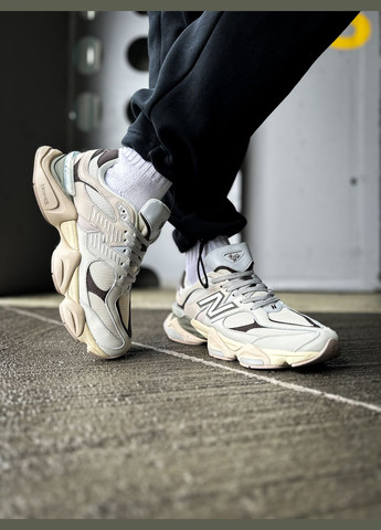 Бежеві всесезон кросівки чоловічі і жіночі new balance 9060 beige | нью беланс 9060 бежеві No Brand