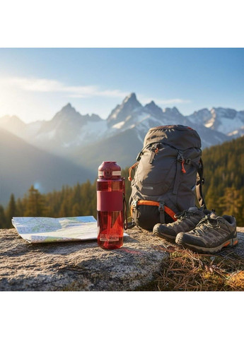 Легкая тританова бутылка для воды 2000 мл. Белая TKK (314709871)