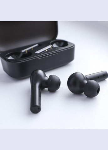Гарнітура стерео Bluetooth 5.0 T5 бездротові навушники TWS чорні QCY (280877935)