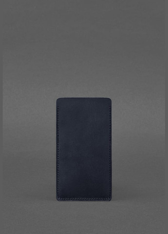 Кожаный чехол для iPhone 13 Синий Crazy Horse (A-027655) BlankNote (329899512)