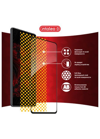 Скло захисне (1283126518775) Intaleo Full Glue Xiaomi Mi 11T Pro Black (366522370)